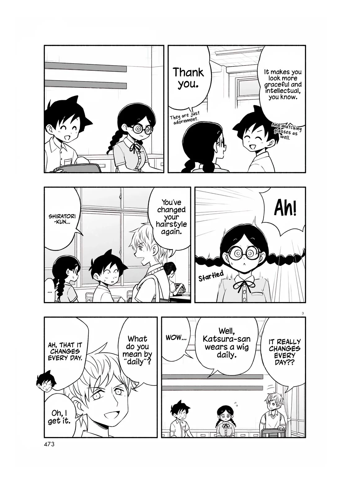 Katsura's Wig of the Day Chapter 17 page 4 - Chapter 17: Braids
