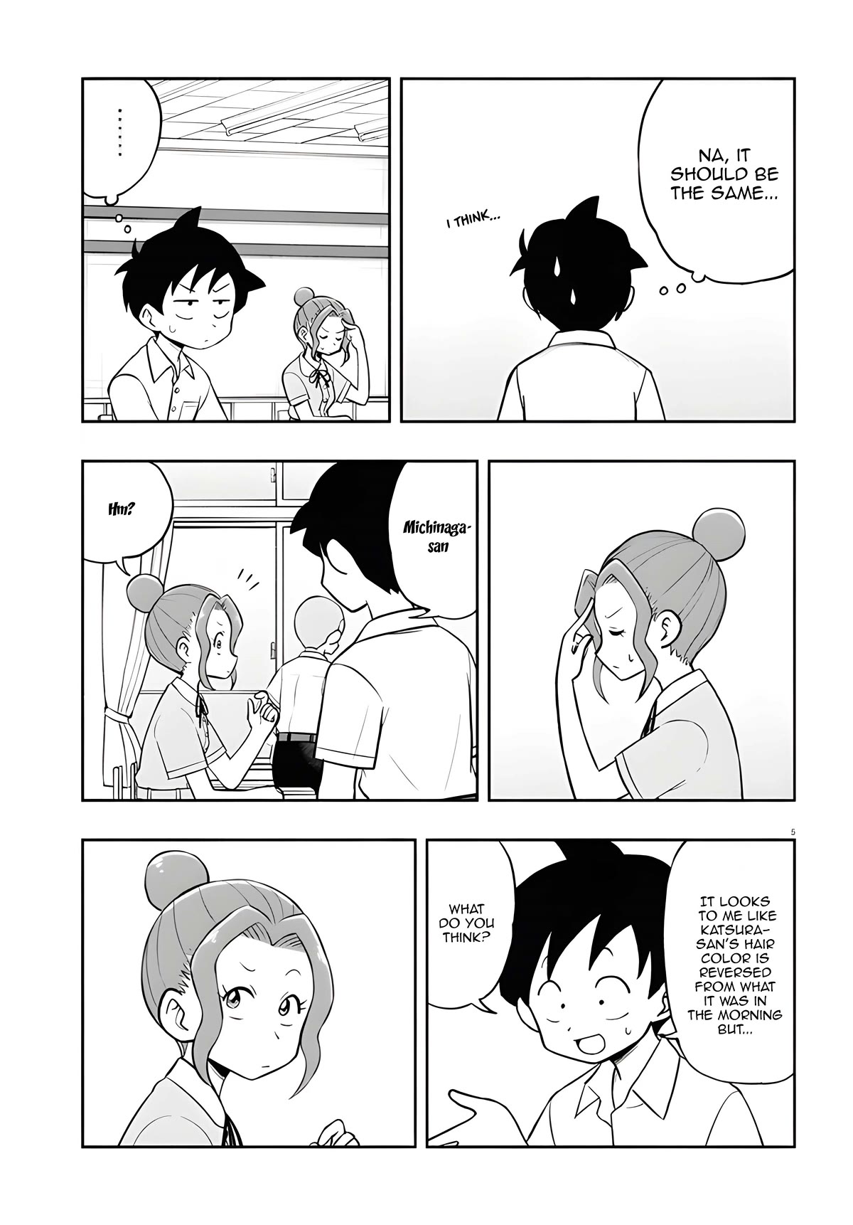 Katsura's Wig of the Day Chapter 9 page 6 - Chapter 9