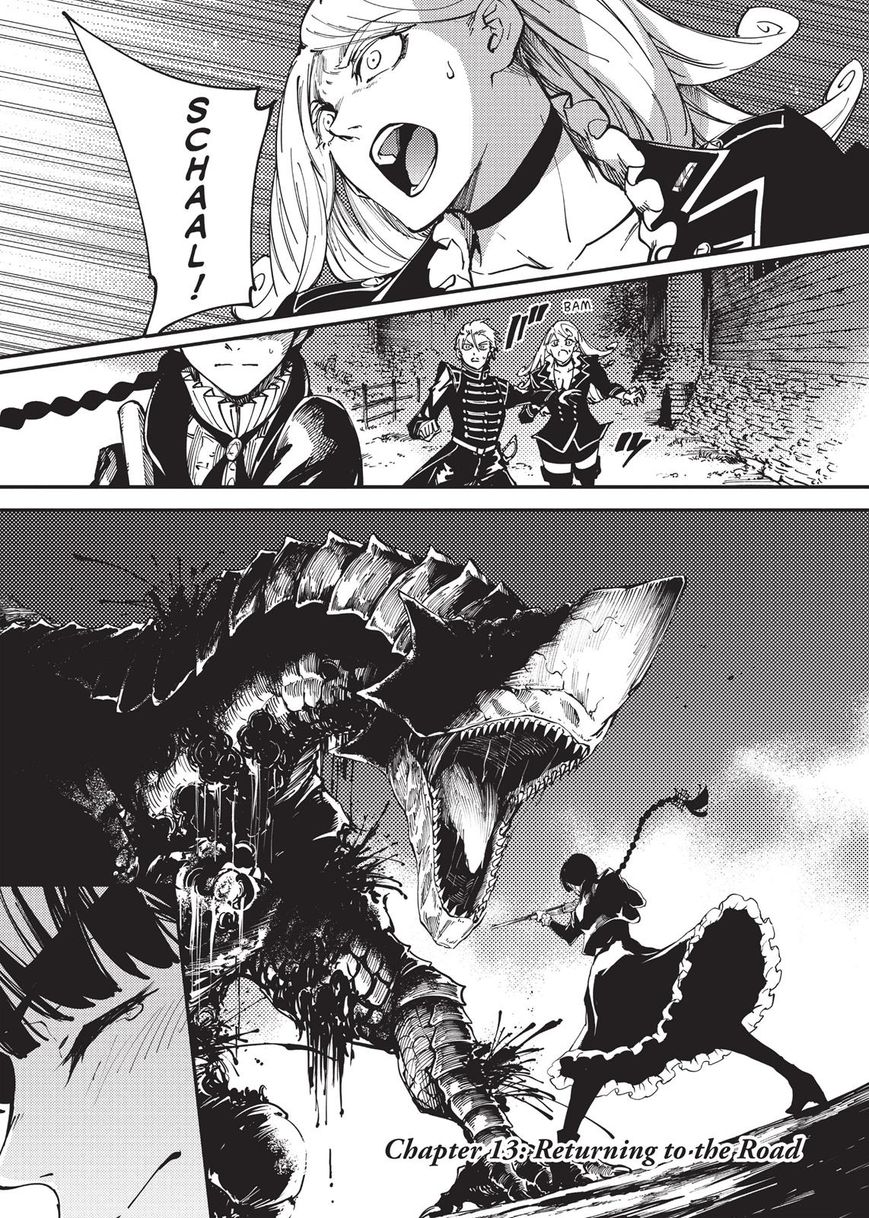 Katsute Kami Datta Kemonotachi e Chapter 13 page 1 - Chapter 13 : Returning to the Road