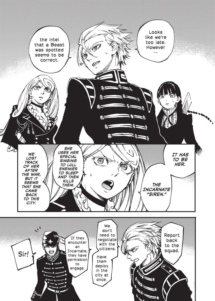 Katsute Kami Datta Kemonotachi e Chapter 14 page 16 - Chapter 14 : Songstress of Sleep (1)