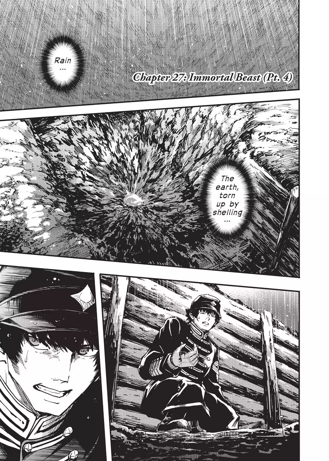 Katsute Kami Datta Kemonotachi e Chapter 27 page 1 - Chapter 27: Immortal beast (4)