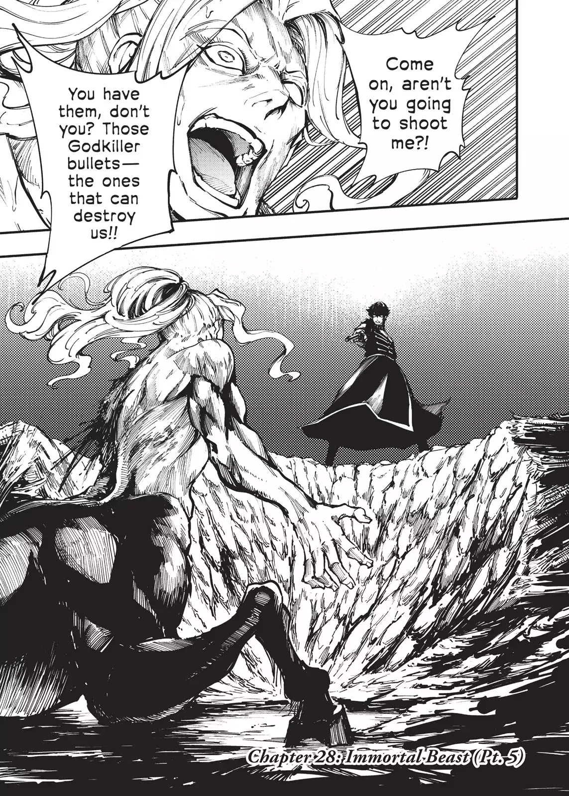 Katsute Kami Datta Kemonotachi e Chapter 28 page 1 - Chapter 28: Immortal Beast (5)