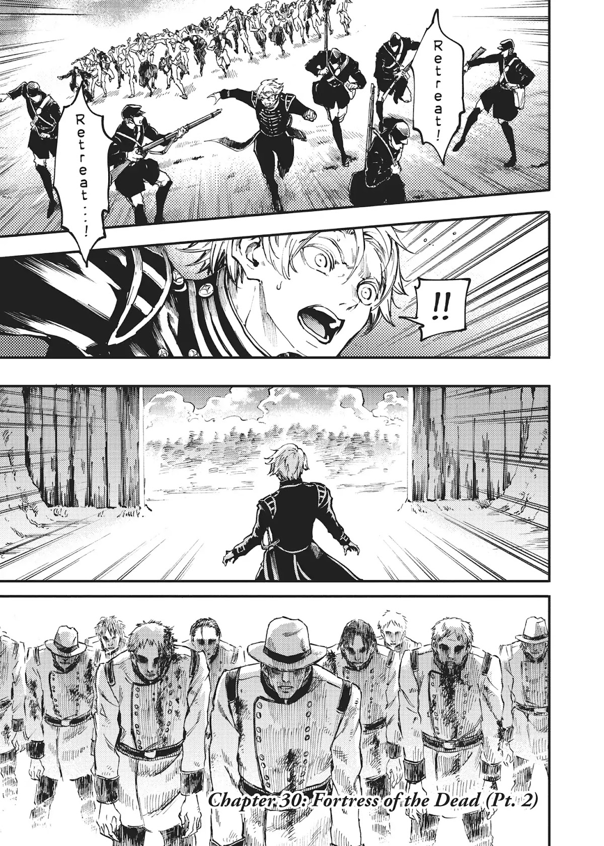 Katsute Kami Datta Kemonotachi e Chapter 30 page 1 - Chapter 30: Fortress of the Dead (Pt.2)