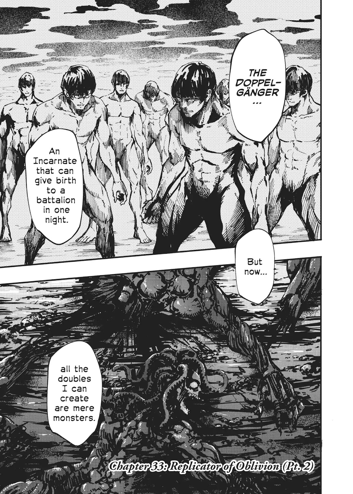 Katsute Kami Datta Kemonotachi e Chapter 33 page 1 - Chapter 33: Replicator of Oblivion (Pt.2)
