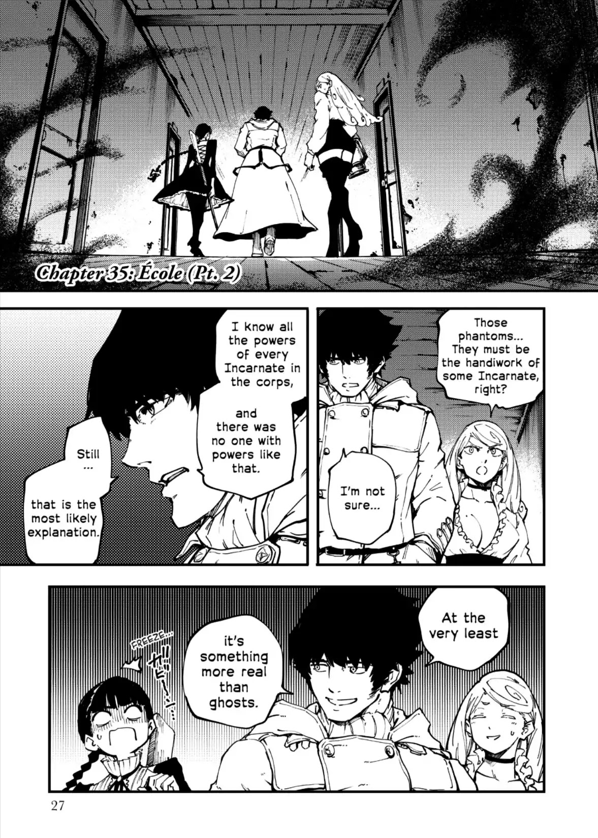 Katsute Kami Datta Kemonotachi e Chapter 35 page 1 - Chapter 35: École (Pt.2)
