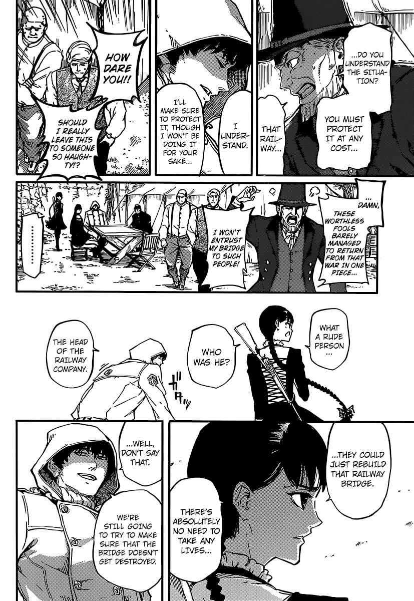 Katsute Kami Datta Kemonotachi e Chapter 4.2 page 14 - Chapter 4 v2 : Chapter 4 Behemoth's Chase ①