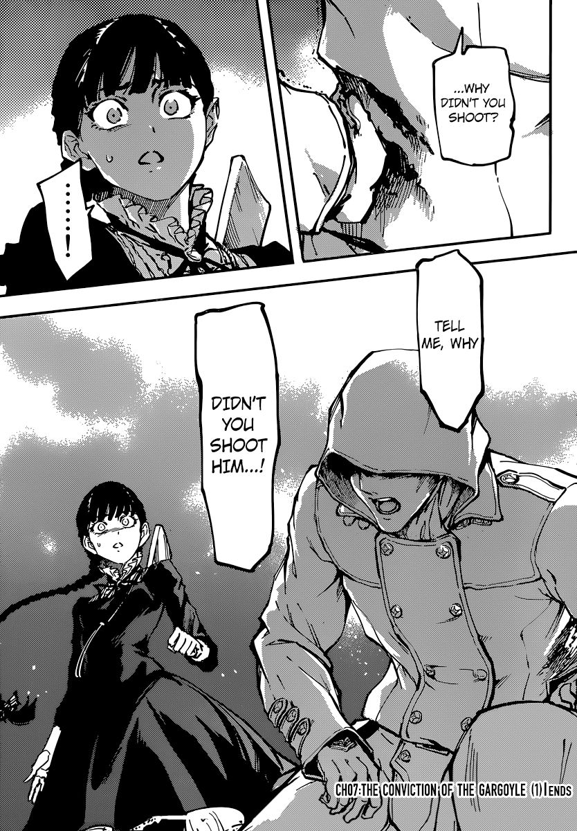 Katsute Kami Datta Kemonotachi e Chapter 7 page 35 - Chapter 7 : The Conviction of the Gargoyle (1)