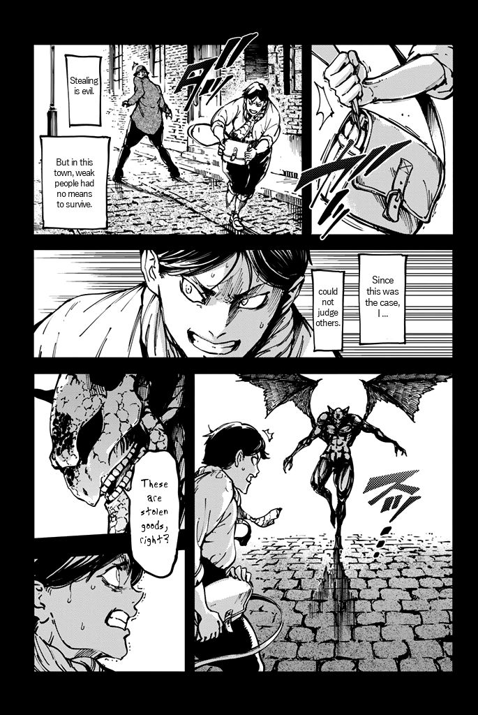 Katsute Kami Datta Kemonotachi e Chapter 8 page 14 - Chapter 8 : The Conviction of the Gargoyle (2)