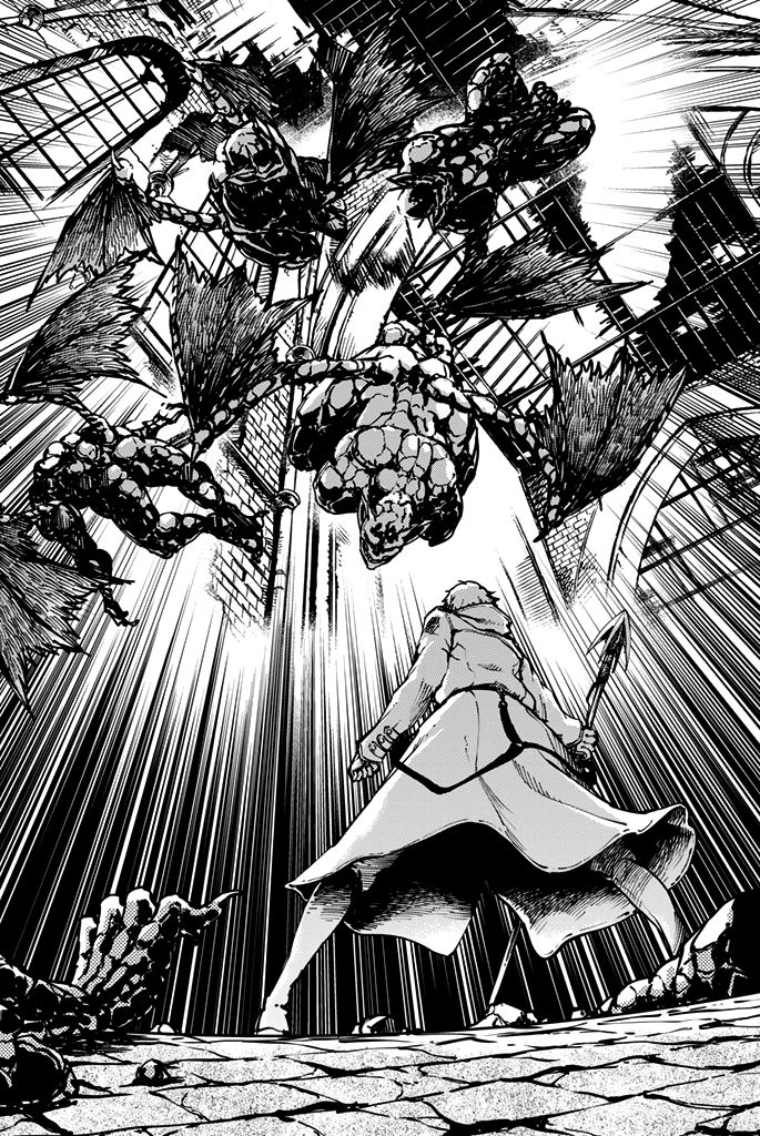 Katsute Kami Datta Kemonotachi e Chapter 8 page 26 - Chapter 8 : The Conviction of the Gargoyle (2)