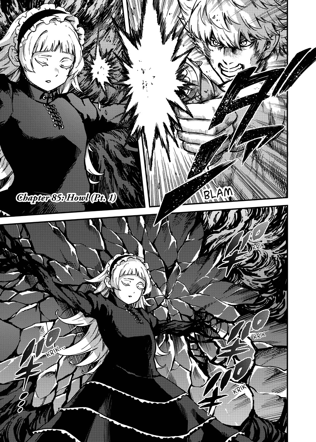 Katsute Kami Datta Kemonotachi e Chapter 85 page 1 - Chapter 85: Howl (Pt. 1)