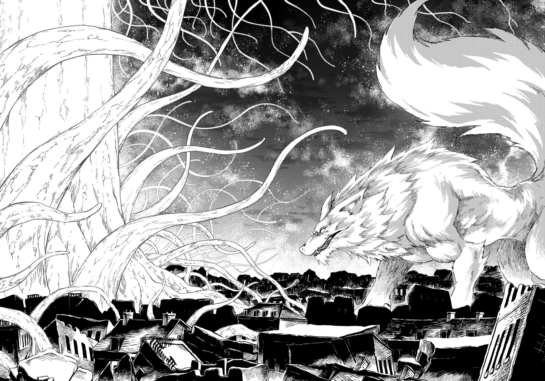 Katsute Kami Datta Kemonotachi e Chapter 86 page 3 - Chapter 86: Howl (Pt. 2)