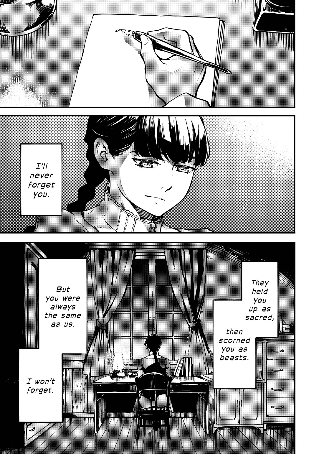 Katsute Kami Datta Kemonotachi e Chapter 87 page 28 - Chapter 87: To the Abandoned Sacred Beasts [END]