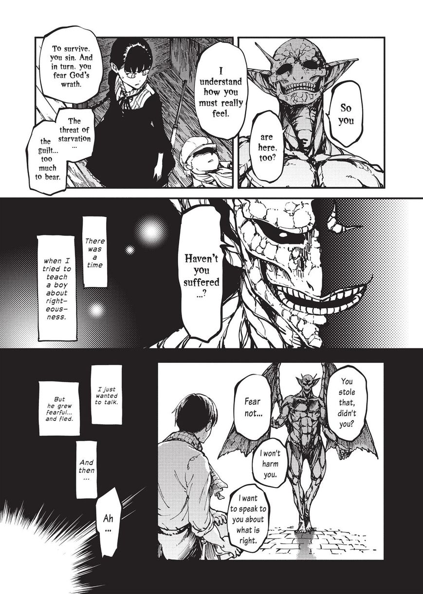 Katsute Kami Datta Kemonotachi e Chapter 9 page 22 - Chapter 9 : The Conviction of the Gargoyle (3)