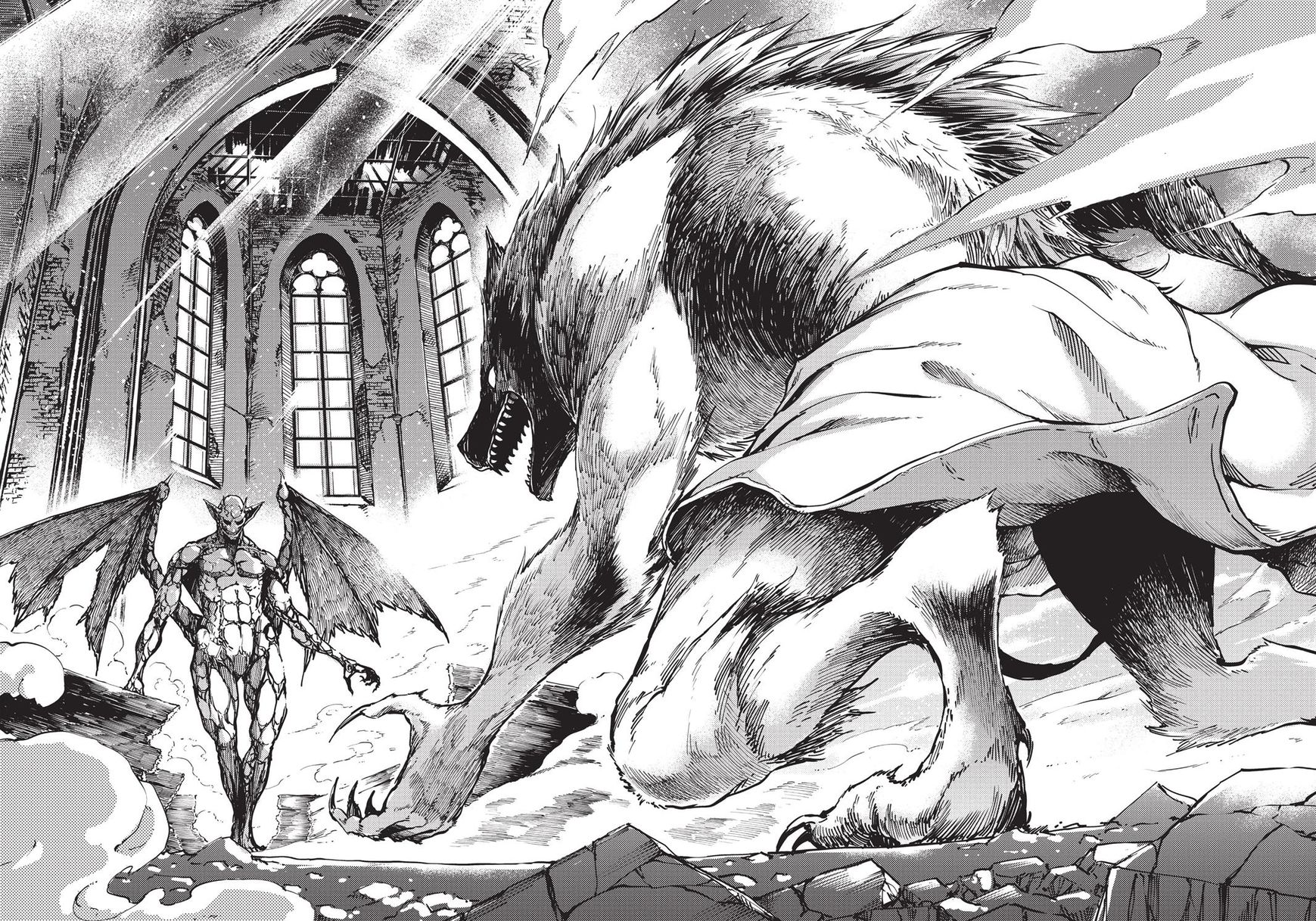 Katsute Kami Datta Kemonotachi e Chapter 9 page 4 - Chapter 9 : The Conviction of the Gargoyle (3)