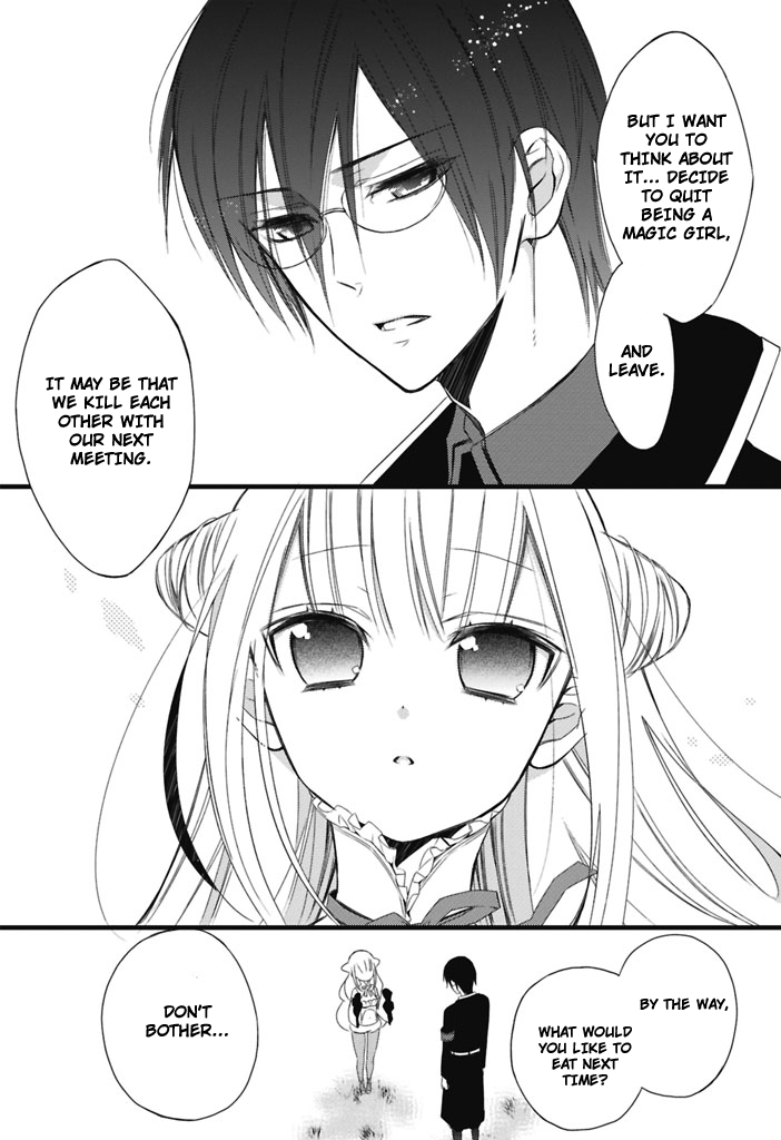 Katsute Mahou Shoujo to Aku wa Tekitai Shite Ita. Chapter 1.2 page 19 - Chapter 1 v2 : 「The Former Magical Girl & Evil Enemy」