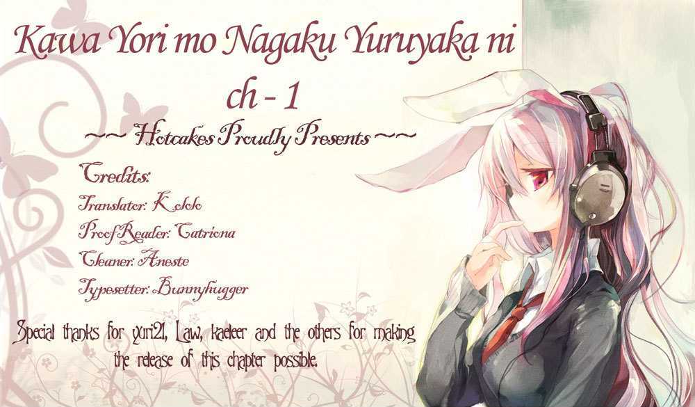 Kawa Yori mo Nagaku Yuruyaka ni Chapter 1 page 1 - Chapter 1 : See Ya Later, School Boy Gangsters
