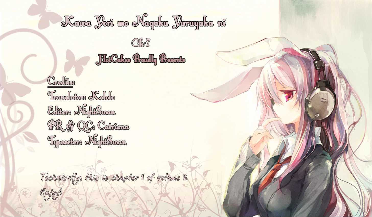 Kawa Yori mo Nagaku Yuruyaka ni Chapter 7 page 2 - Chapter 7 : To Me, You Shine!