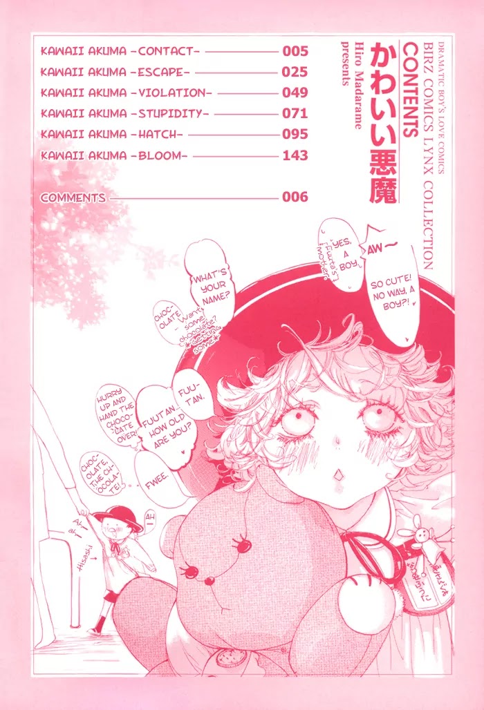 Kawaii Akuma Chapter 1 page 7 - Chapter 1 : Contact