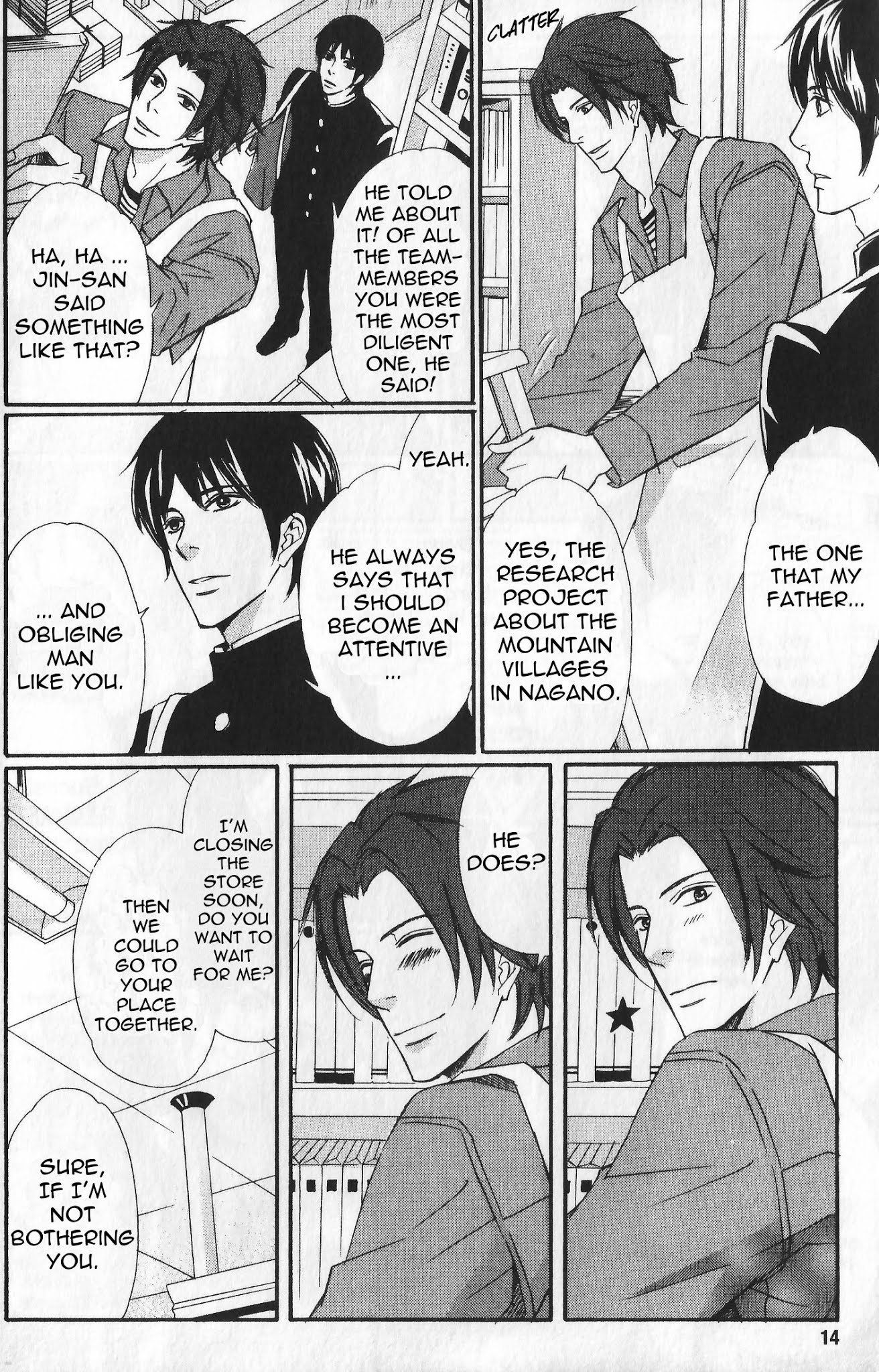 Kawaii Anata ni Amai Wana Chapter 1 page 12 - Chapter 1: A Father, His Son and Sweets