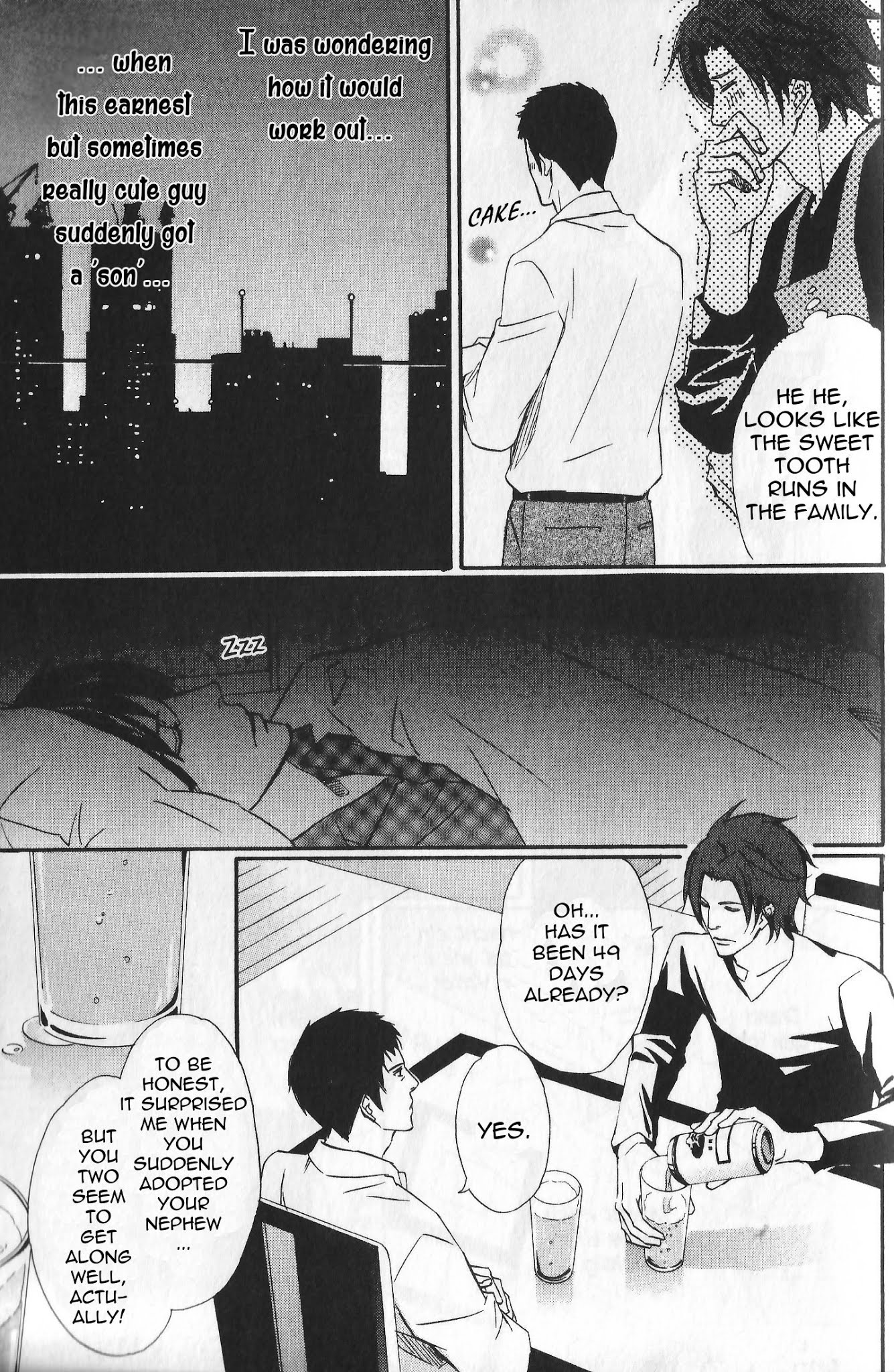 Kawaii Anata ni Amai Wana Chapter 1 page 7 - Chapter 1: A Father, His Son and Sweets