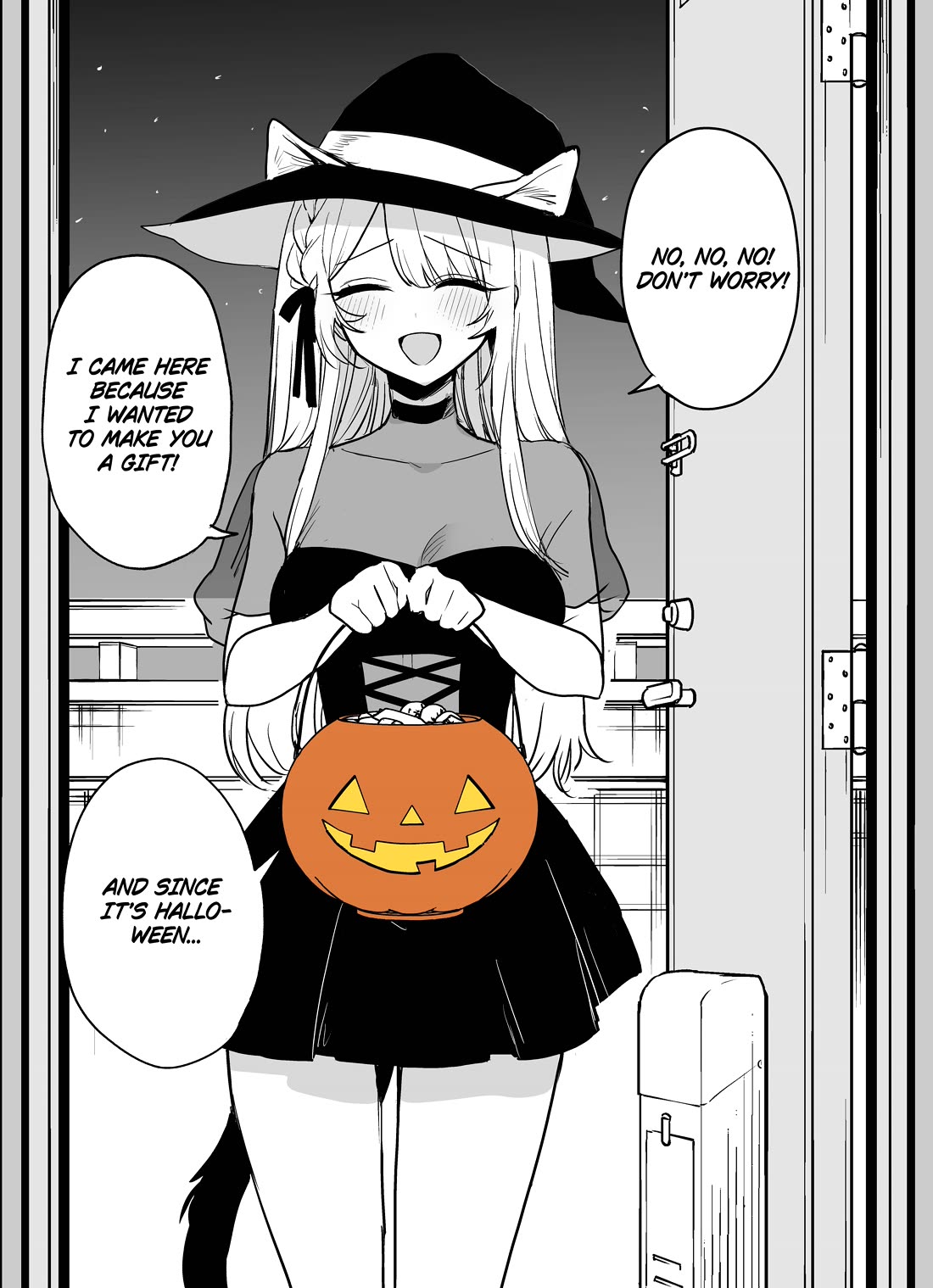Kawaii Kanojo-chan Chapter 29.5 page 3 - Chapter 29.5: Halloween Extra(Fanbox)