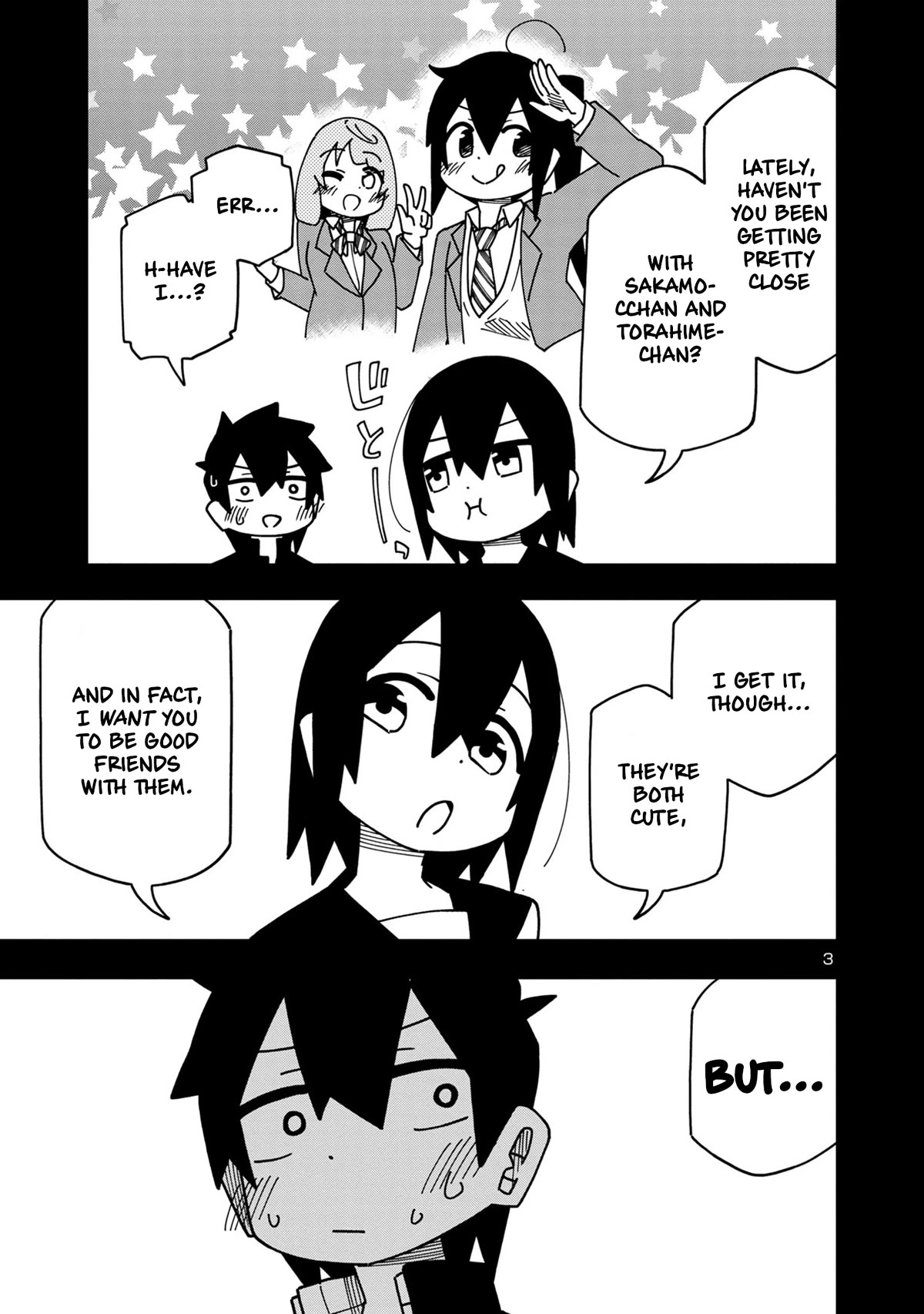 Kawaii Kouhai ni Iwasaretai Chapter 100 page 3 - Chapter 100: I want to pick up where we left off that day.