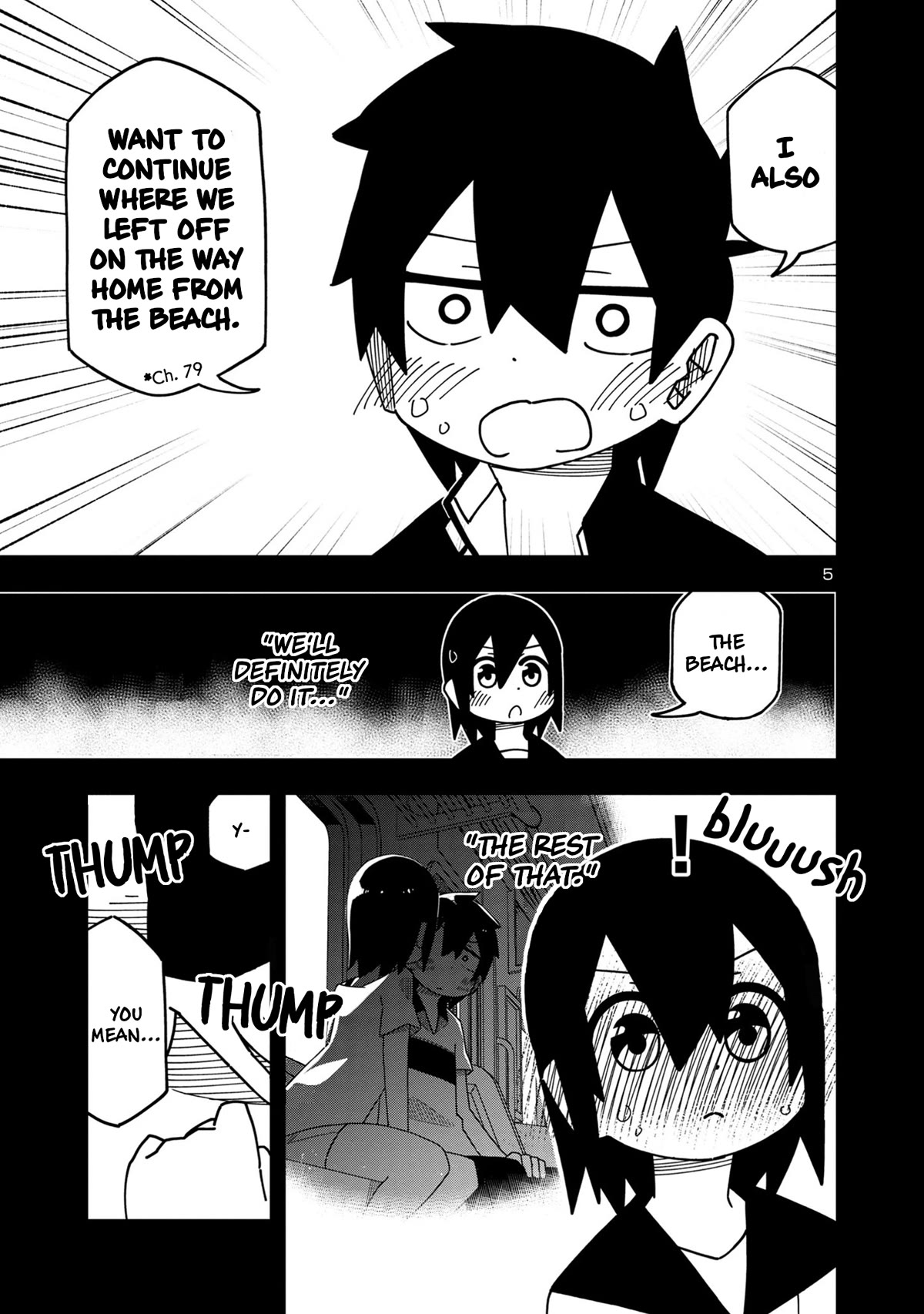 Kawaii Kouhai ni Iwasaretai Chapter 100 page 5 - Chapter 100: I want to pick up where we left off that day.