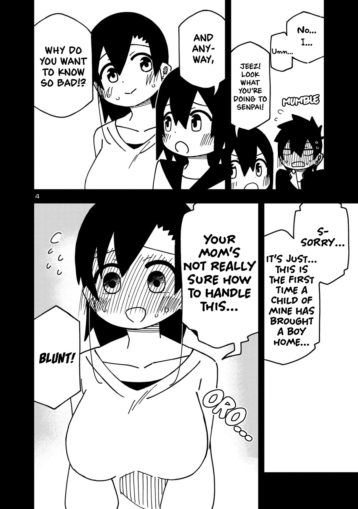 Kawaii Kouhai ni Iwasaretai Chapter 101 page 4 - Chapter 101: Her cute mom wants to make me say it