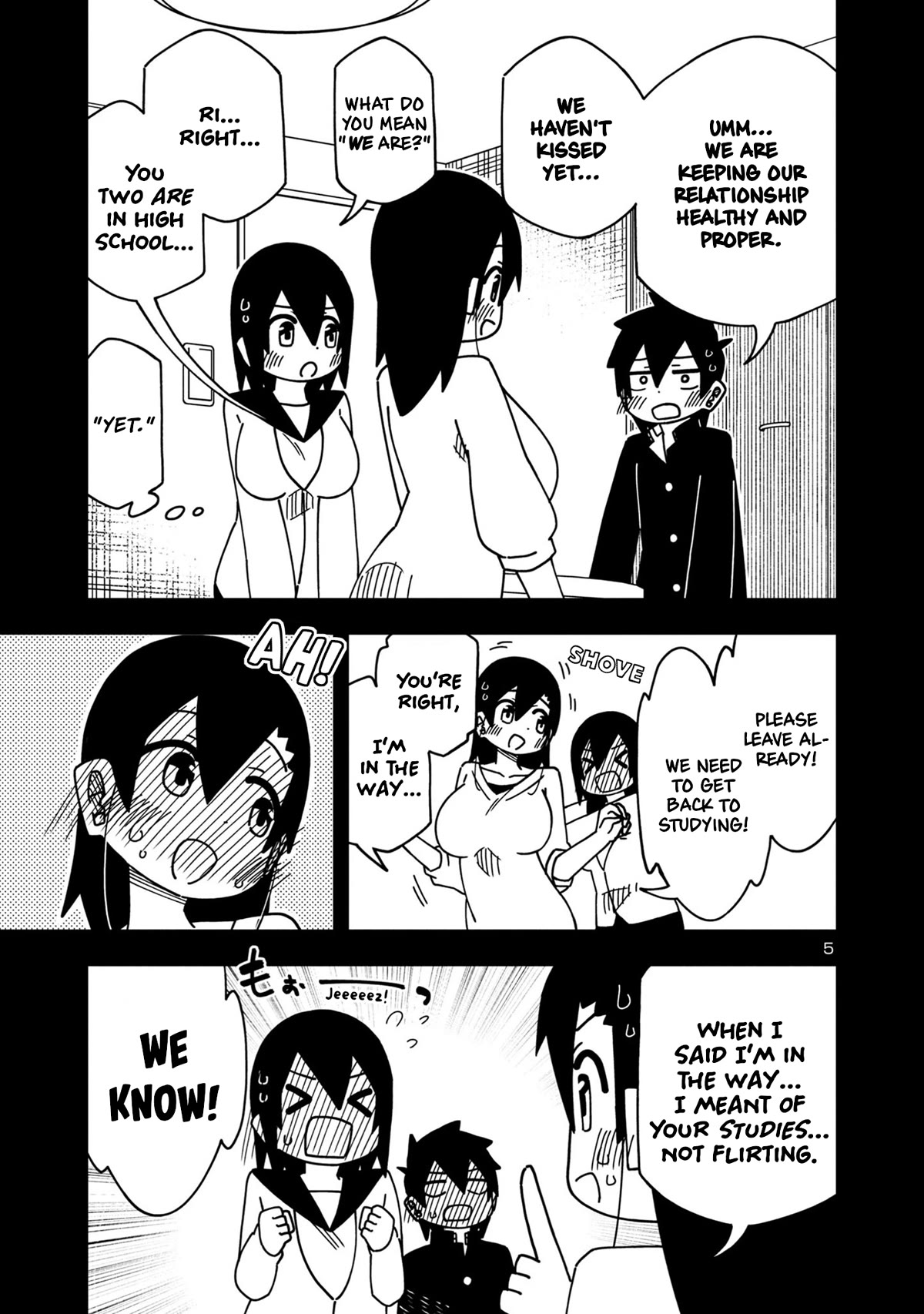 Kawaii Kouhai ni Iwasaretai Chapter 101 page 5 - Chapter 101: Her cute mom wants to make me say it