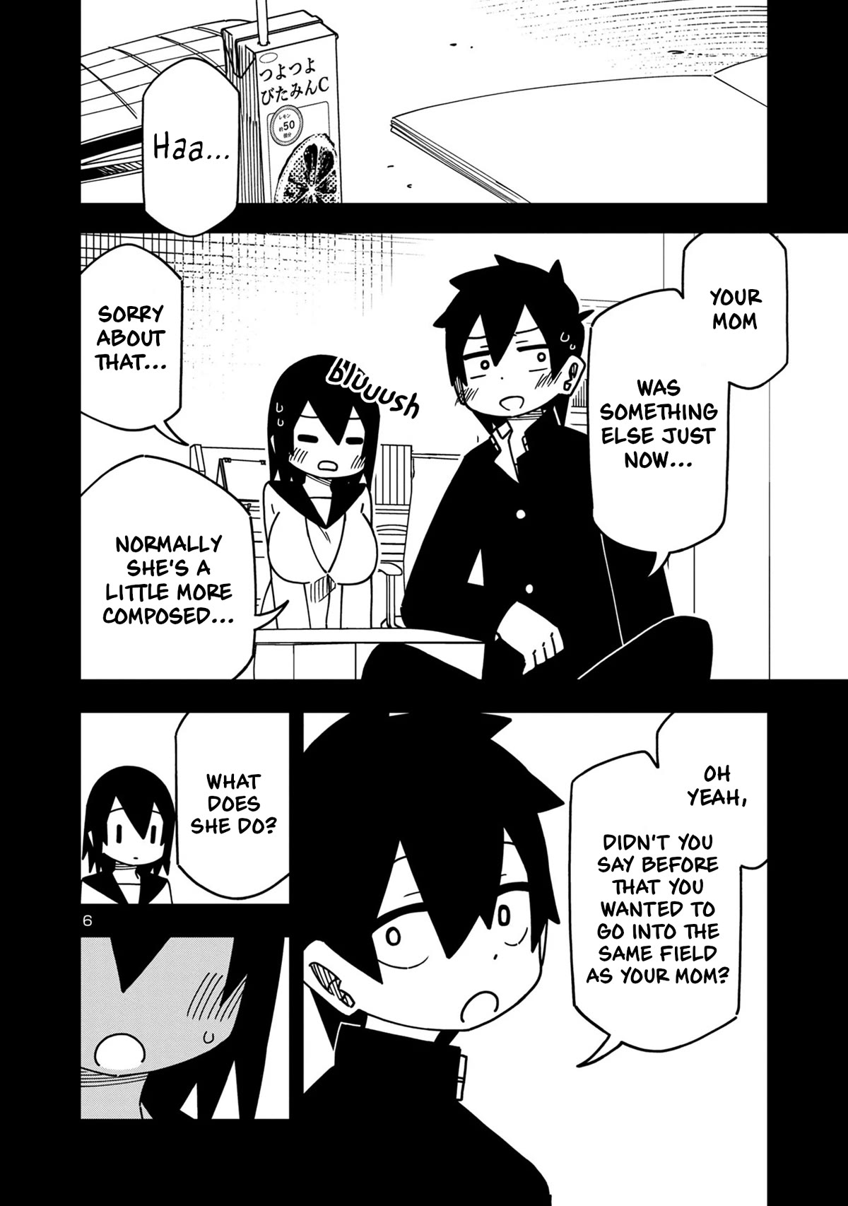 Kawaii Kouhai ni Iwasaretai Chapter 101 page 6 - Chapter 101: Her cute mom wants to make me say it