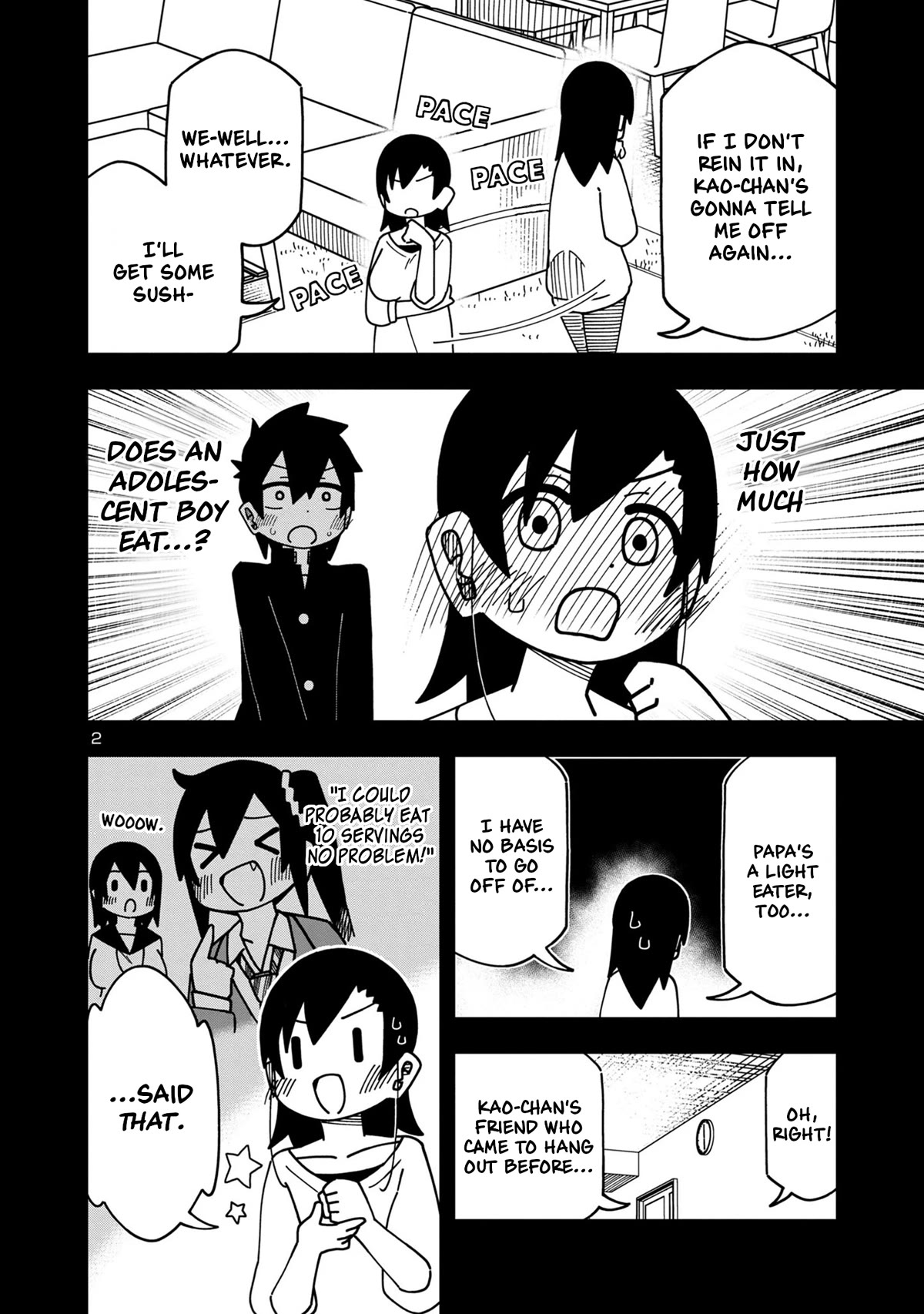 Kawaii Kouhai ni Iwasaretai Chapter 103 page 2 - Chapter 103: I want to be hospitable to my daughter's boyfriend.