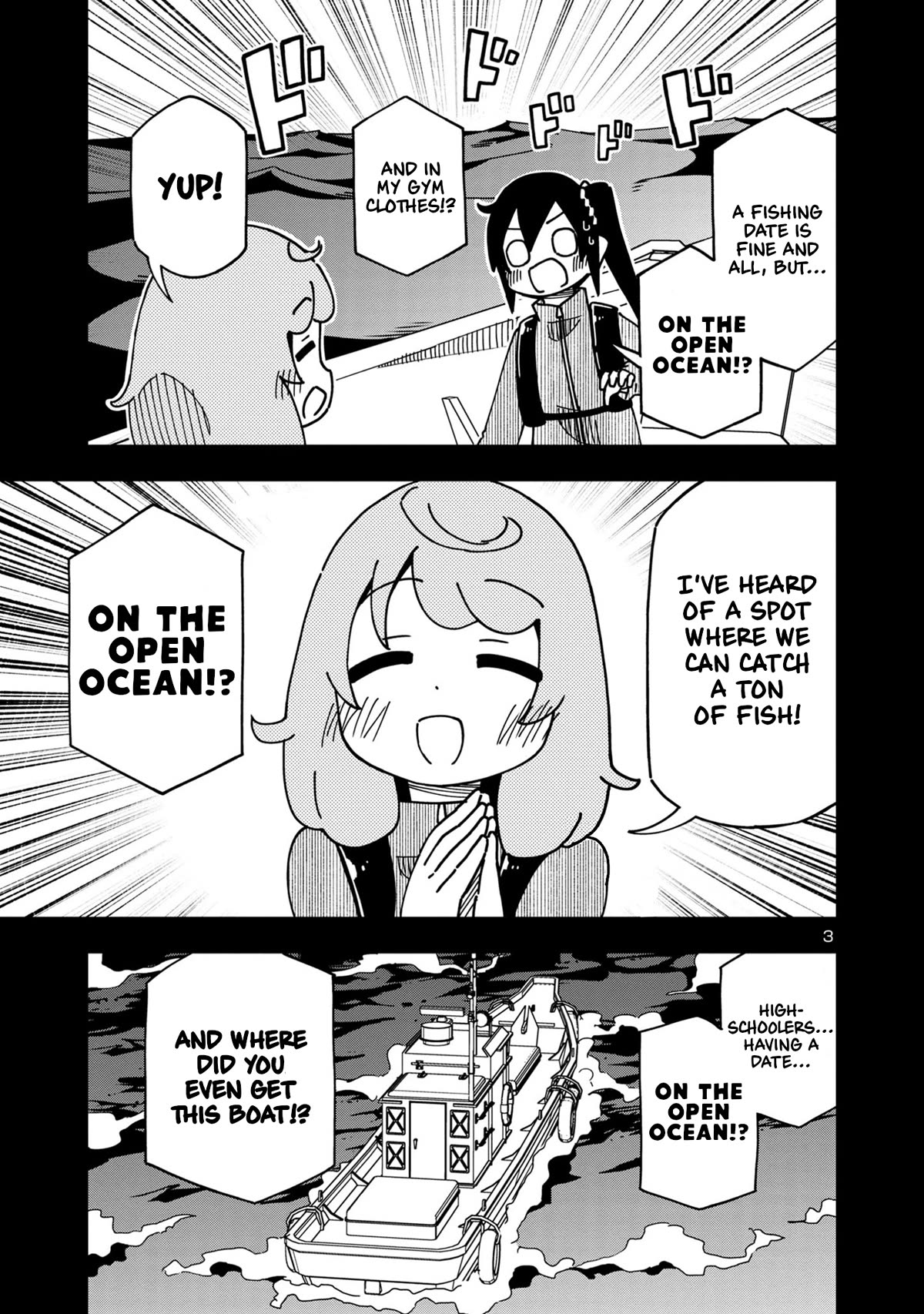 Kawaii Kouhai ni Iwasaretai Chapter 104 page 3 - Chapter 104: I want to row towards the horizon.