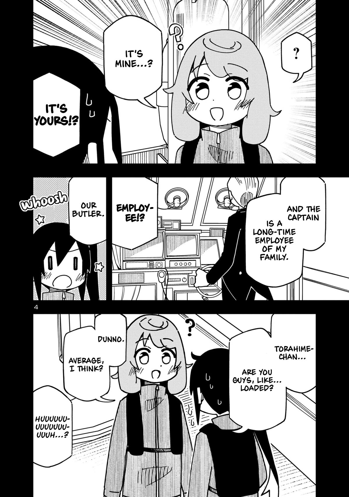 Kawaii Kouhai ni Iwasaretai Chapter 104 page 4 - Chapter 104: I want to row towards the horizon.