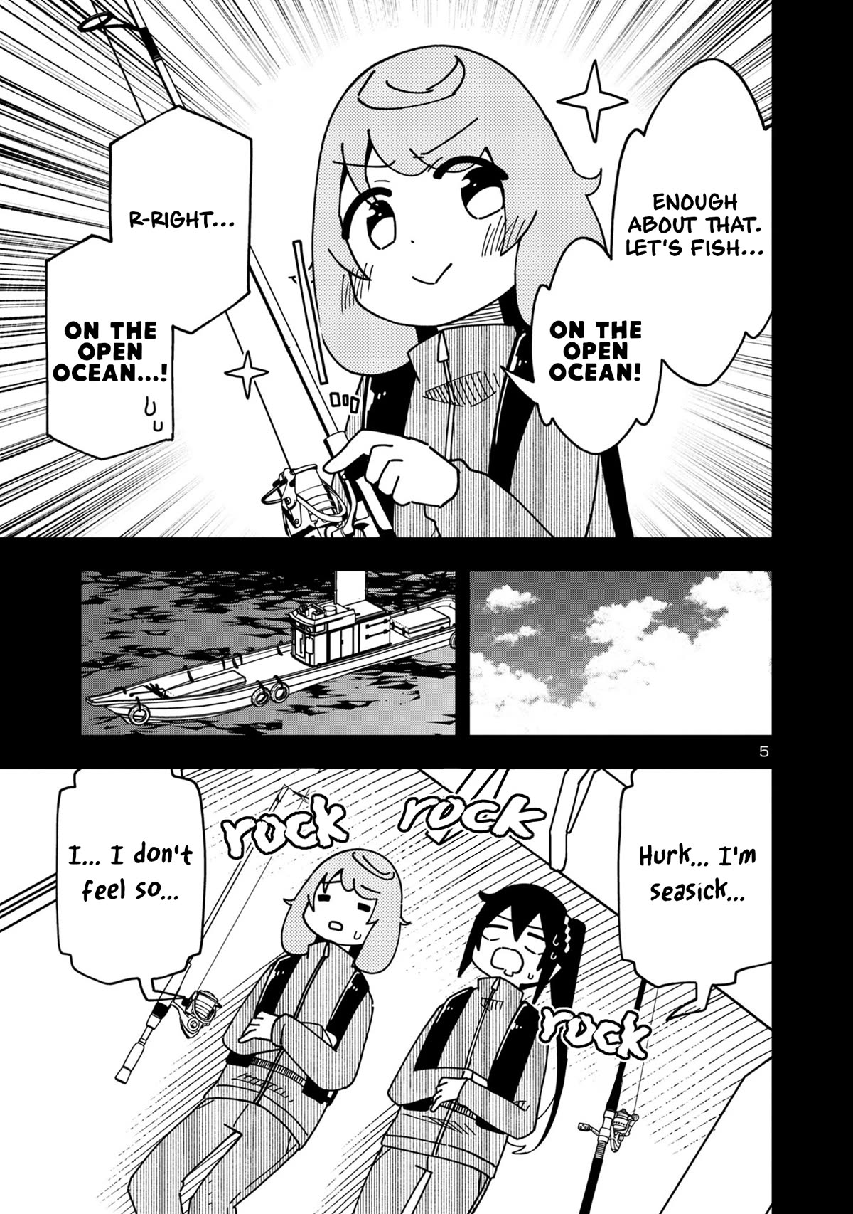 Kawaii Kouhai ni Iwasaretai Chapter 104 page 5 - Chapter 104: I want to row towards the horizon.