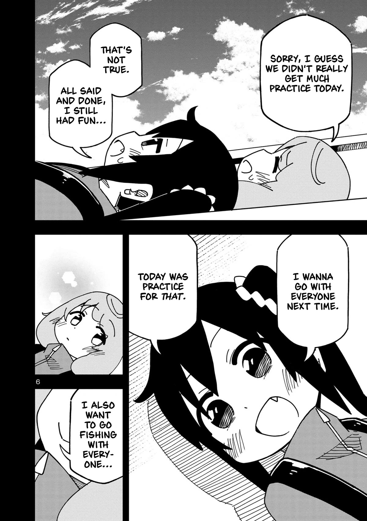 Kawaii Kouhai ni Iwasaretai Chapter 104 page 6 - Chapter 104: I want to row towards the horizon.