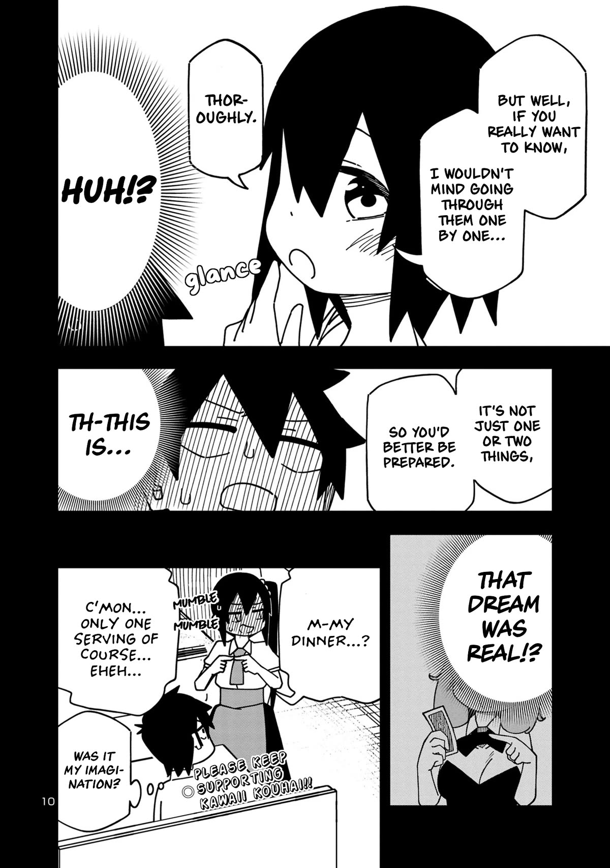 Kawaii Kouhai ni Iwasaretai Chapter 106 page 11 - Chapter 106: I want my cute juniors to celebrate it