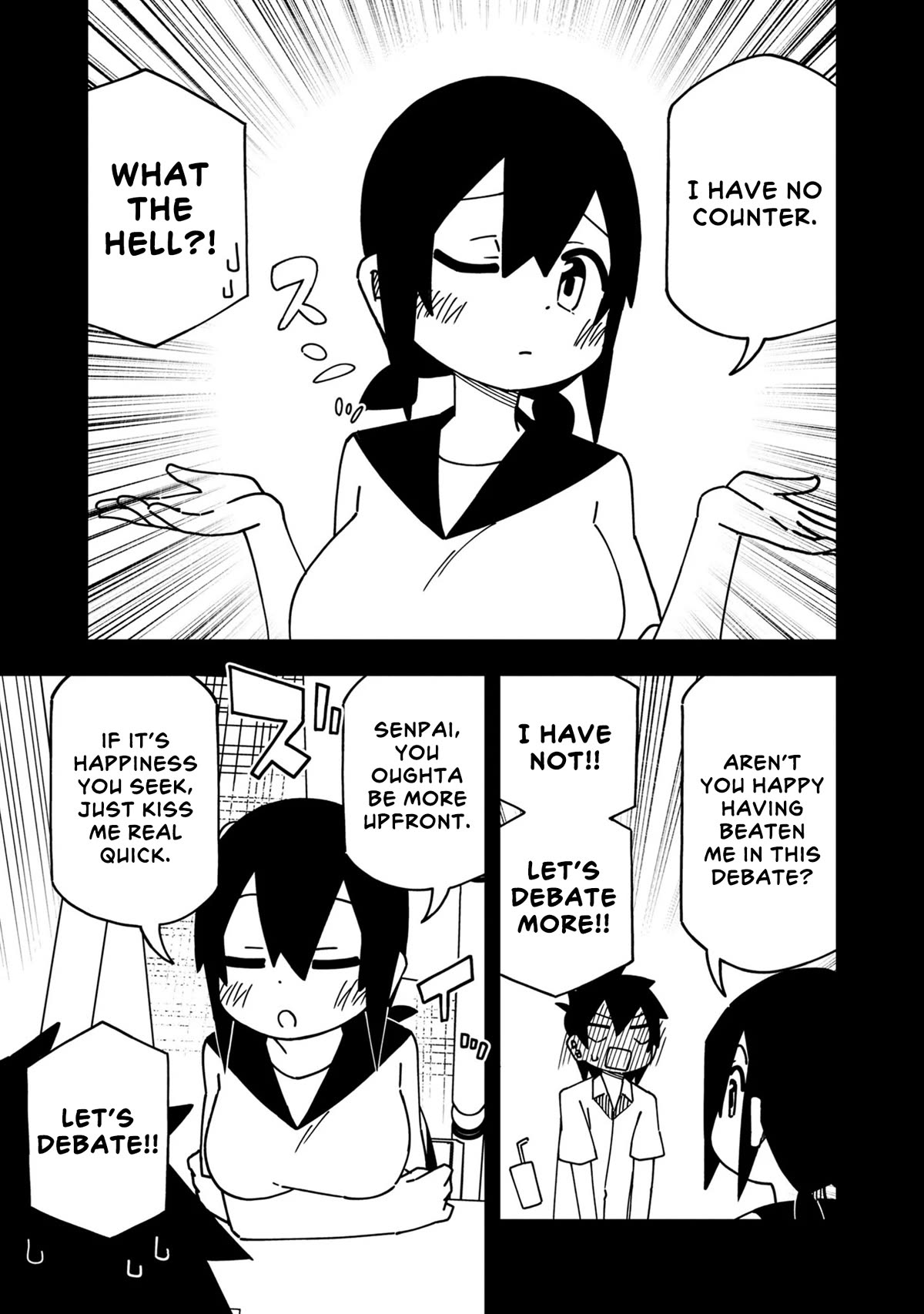 Kawaii Kouhai ni Iwasaretai Chapter 113 page 3 - Chapter 113: I want to counterargue in a debate