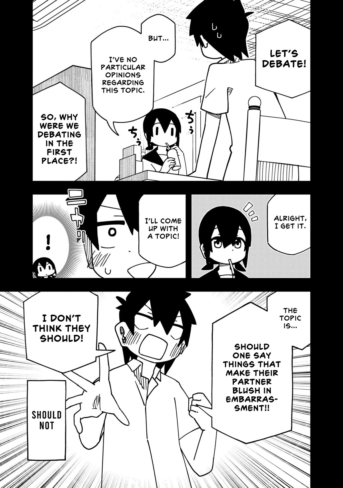 Kawaii Kouhai ni Iwasaretai Chapter 113 page 5 - Chapter 113: I want to counterargue in a debate