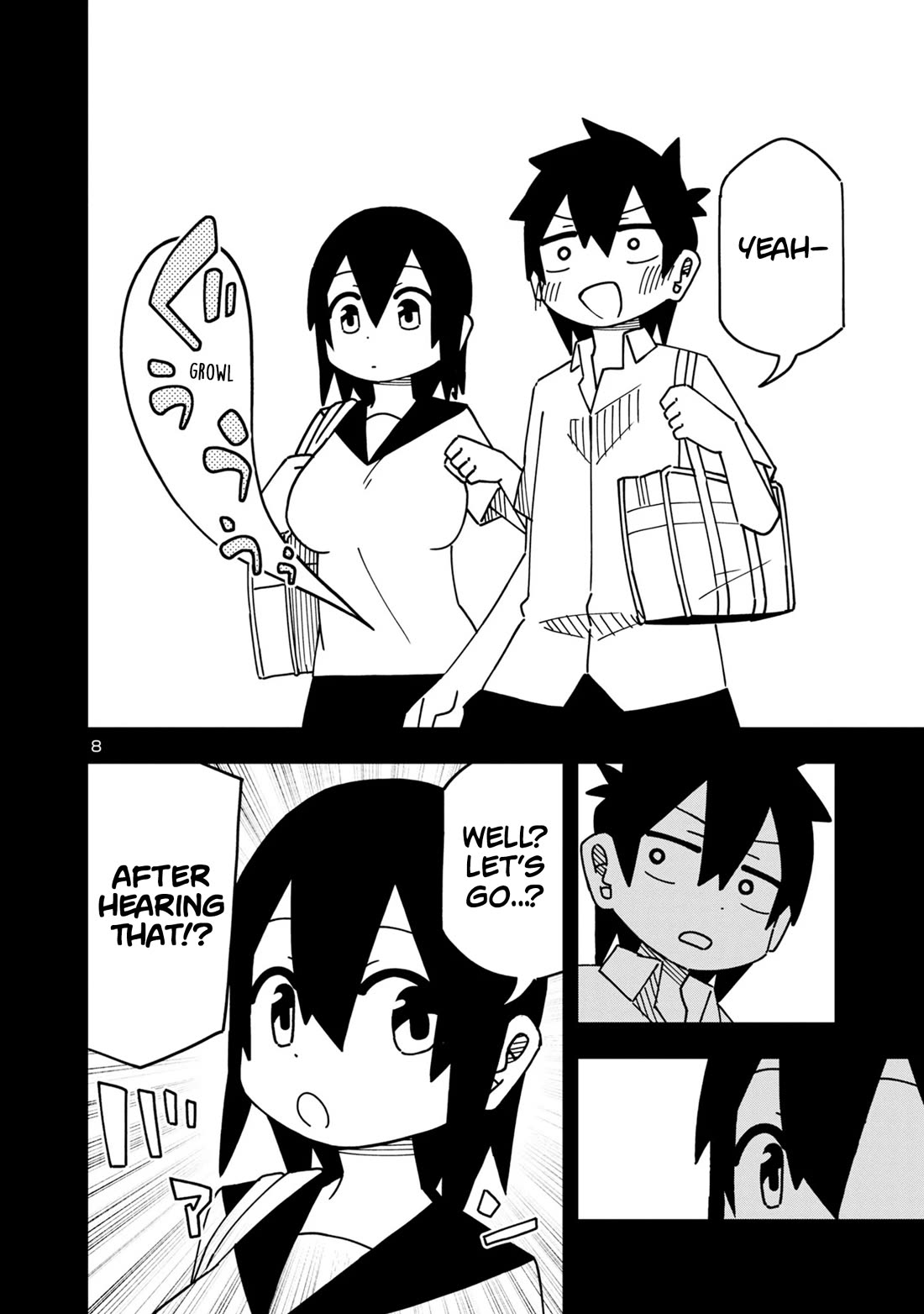Kawaii Kouhai ni Iwasaretai Chapter 116 page 8 - Chapter 116: I can't get out of bed in the morning