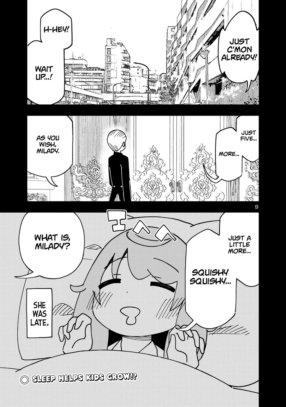 Kawaii Kouhai ni Iwasaretai Chapter 116 page 9 - Chapter 116: I can't get out of bed in the morning