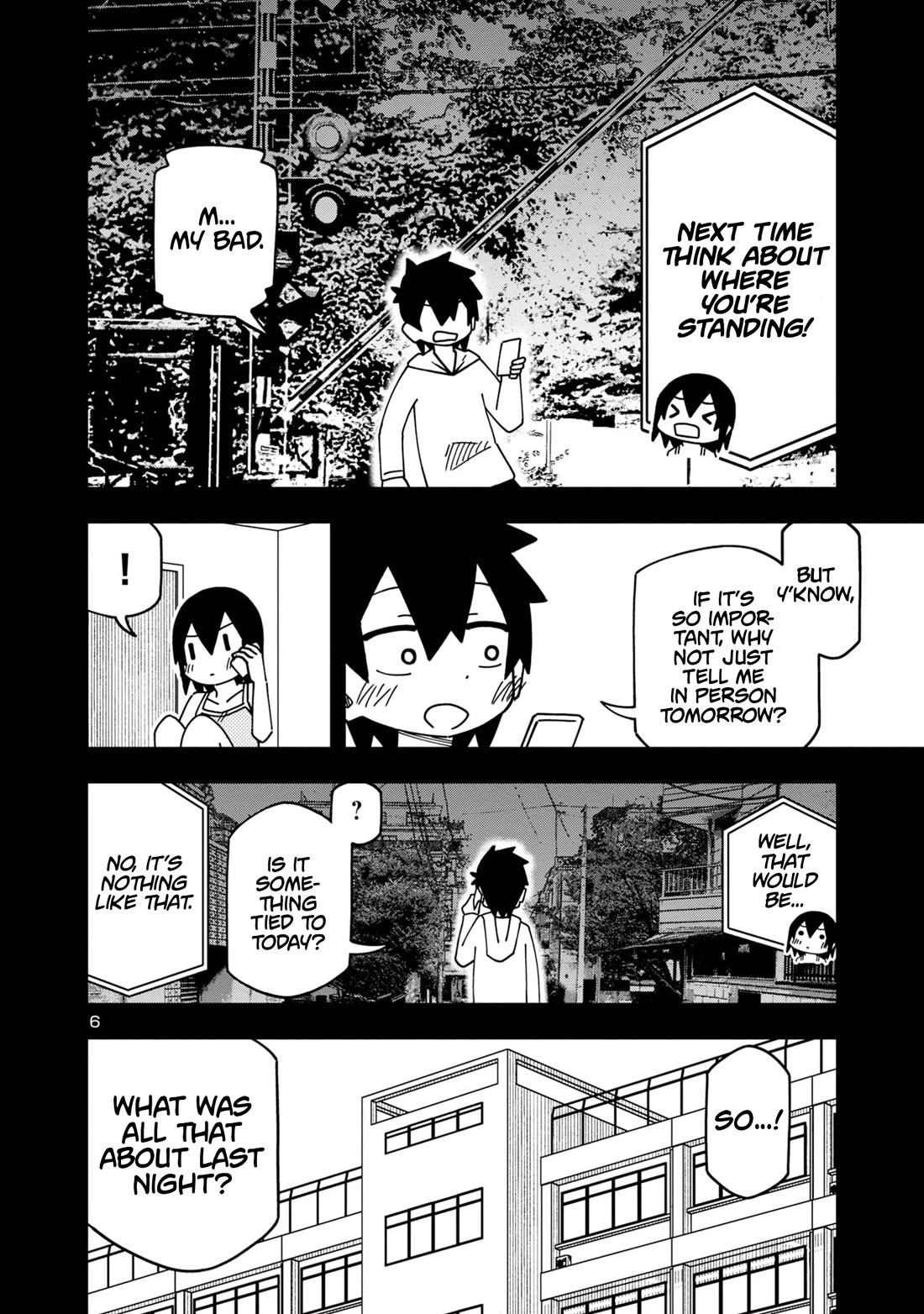 Kawaii Kouhai ni Iwasaretai Chapter 118 page 6 - Chapter 118: I want to frustrate her with bad cell service