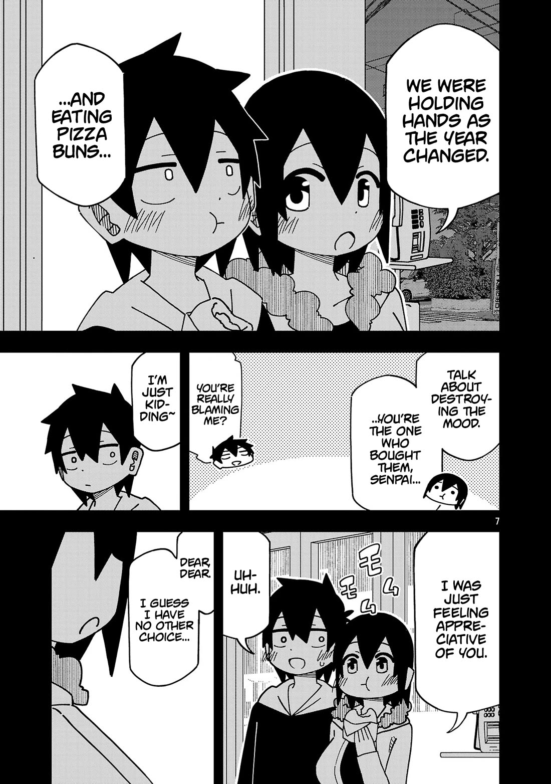 Kawaii Kouhai ni Iwasaretai Chapter 120 page 7 - Chapter 120: I want to greet the new year together