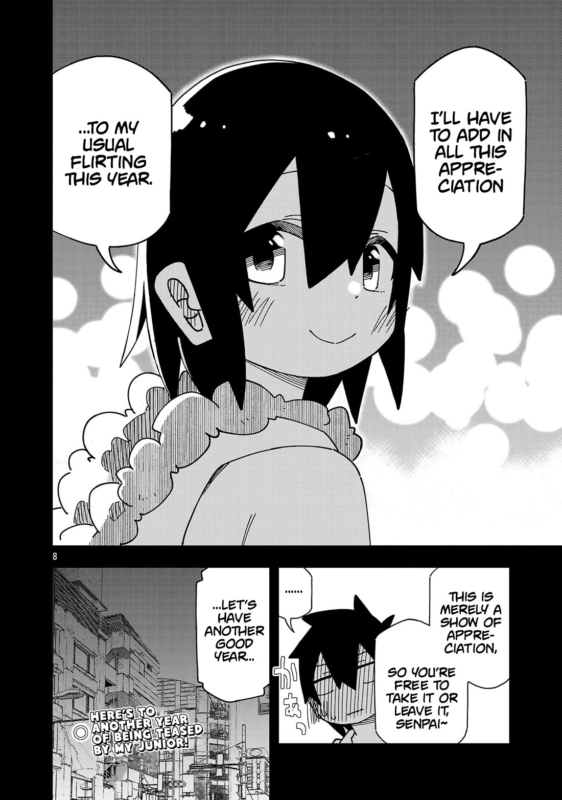 Kawaii Kouhai ni Iwasaretai Chapter 120 page 8 - Chapter 120: I want to greet the new year together