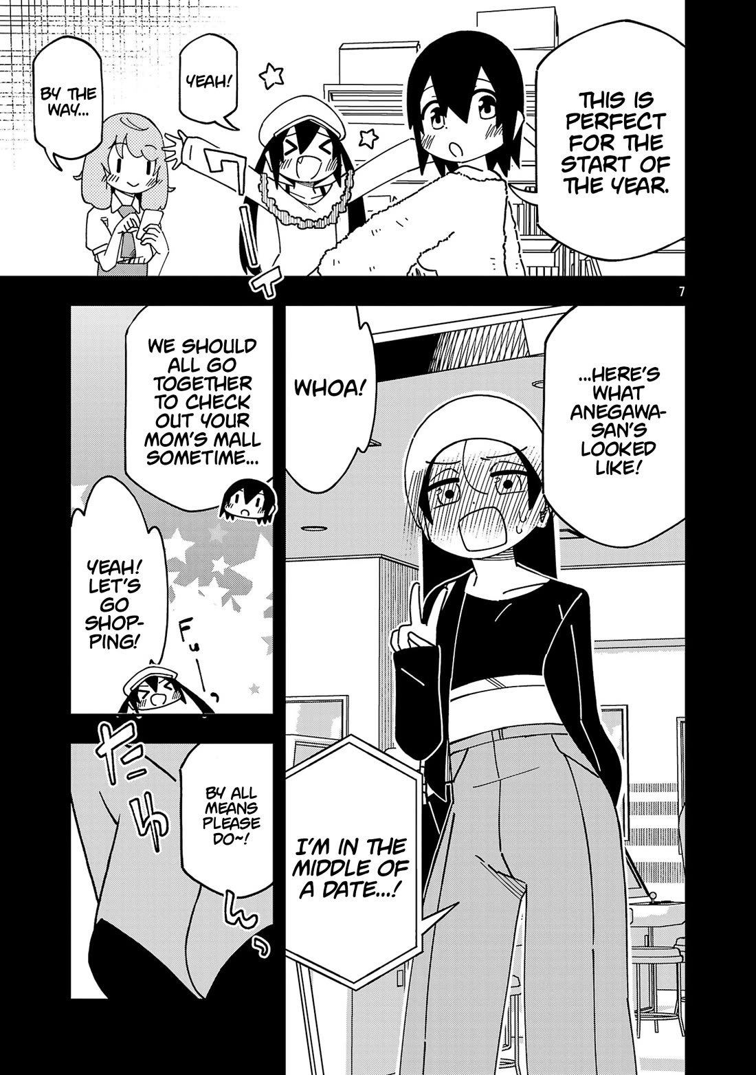 Kawaii Kouhai ni Iwasaretai Chapter 121 page 7 - Chapter 121: I want to bring everyone good luck
