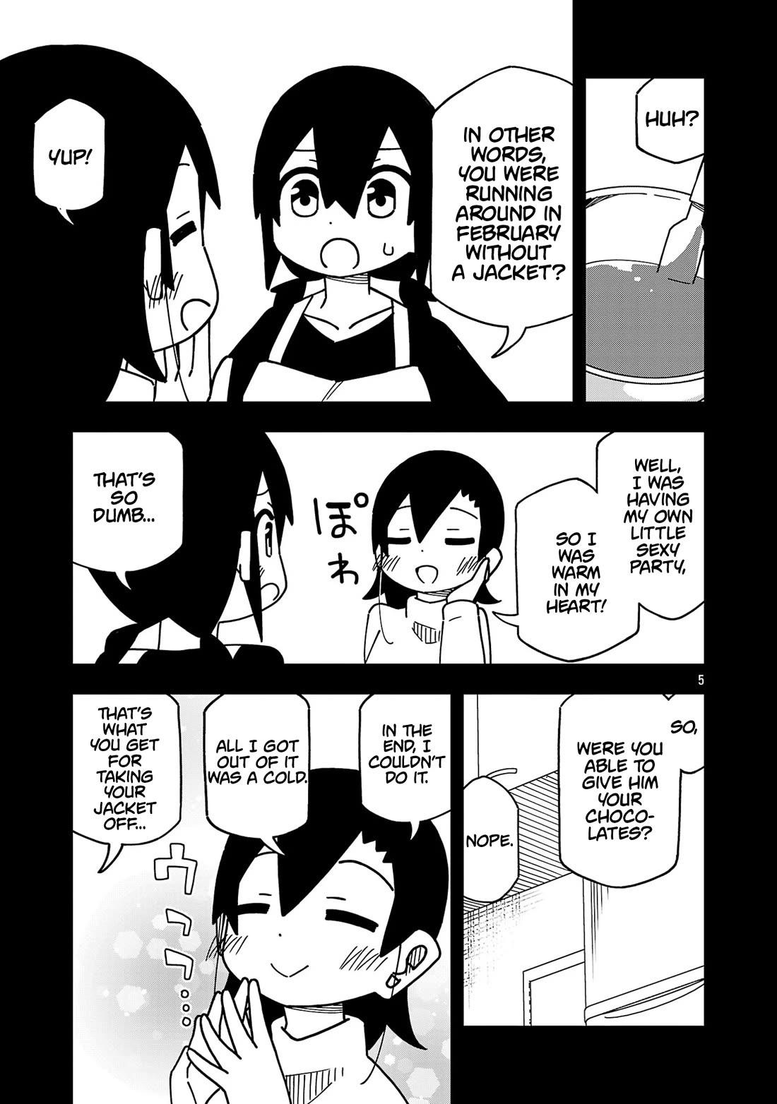 Kawaii Kouhai ni Iwasaretai Chapter 122 page 5 - Chapter 122: I want to give him true love chocolates