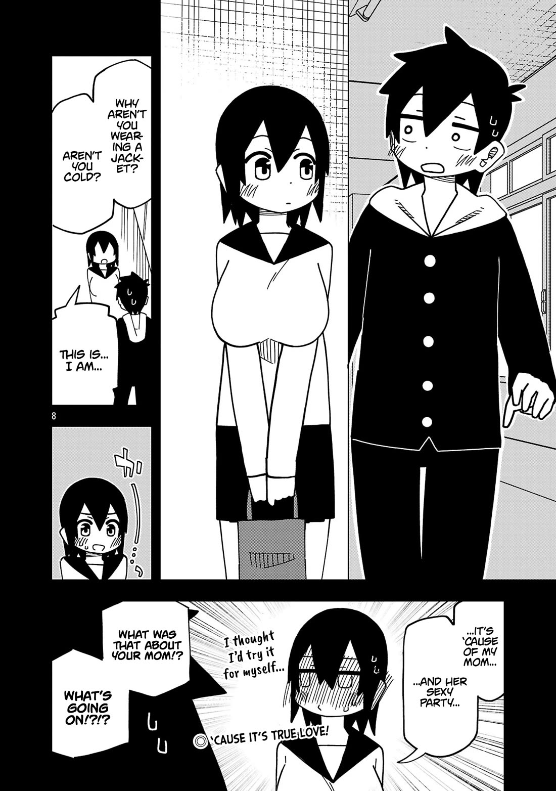 Kawaii Kouhai ni Iwasaretai Chapter 122 page 8 - Chapter 122: I want to give him true love chocolates