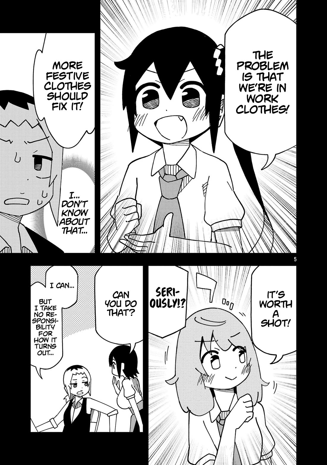 Kawaii Kouhai ni Iwasaretai Chapter 124 page 5 - Chapter 124: I want to make a poster