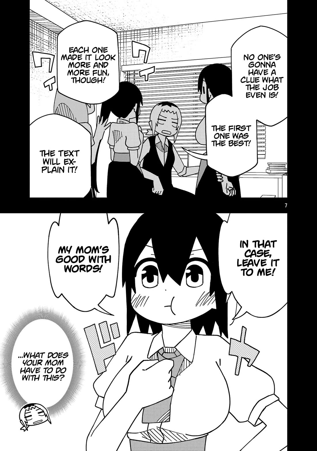 Kawaii Kouhai ni Iwasaretai Chapter 124 page 7 - Chapter 124: I want to make a poster