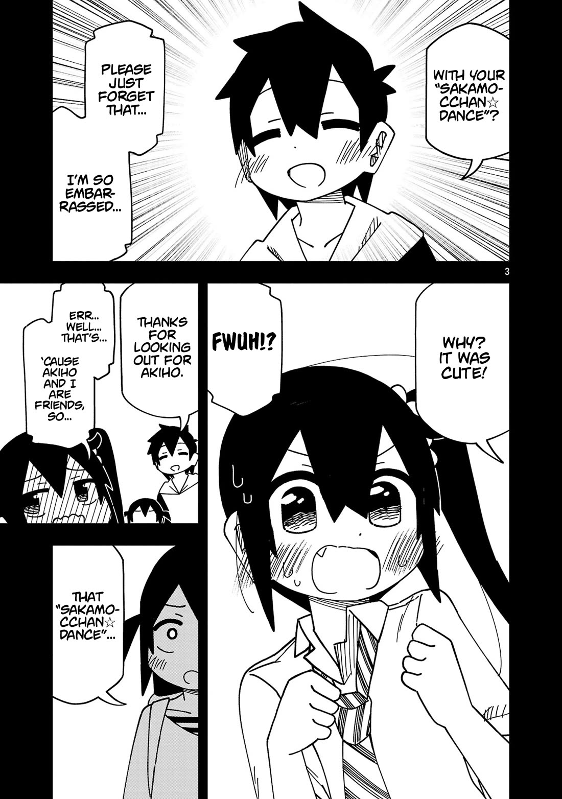 Kawaii Kouhai ni Iwasaretai Chapter 125 page 3 - Chapter 125: I want to do a perky dance