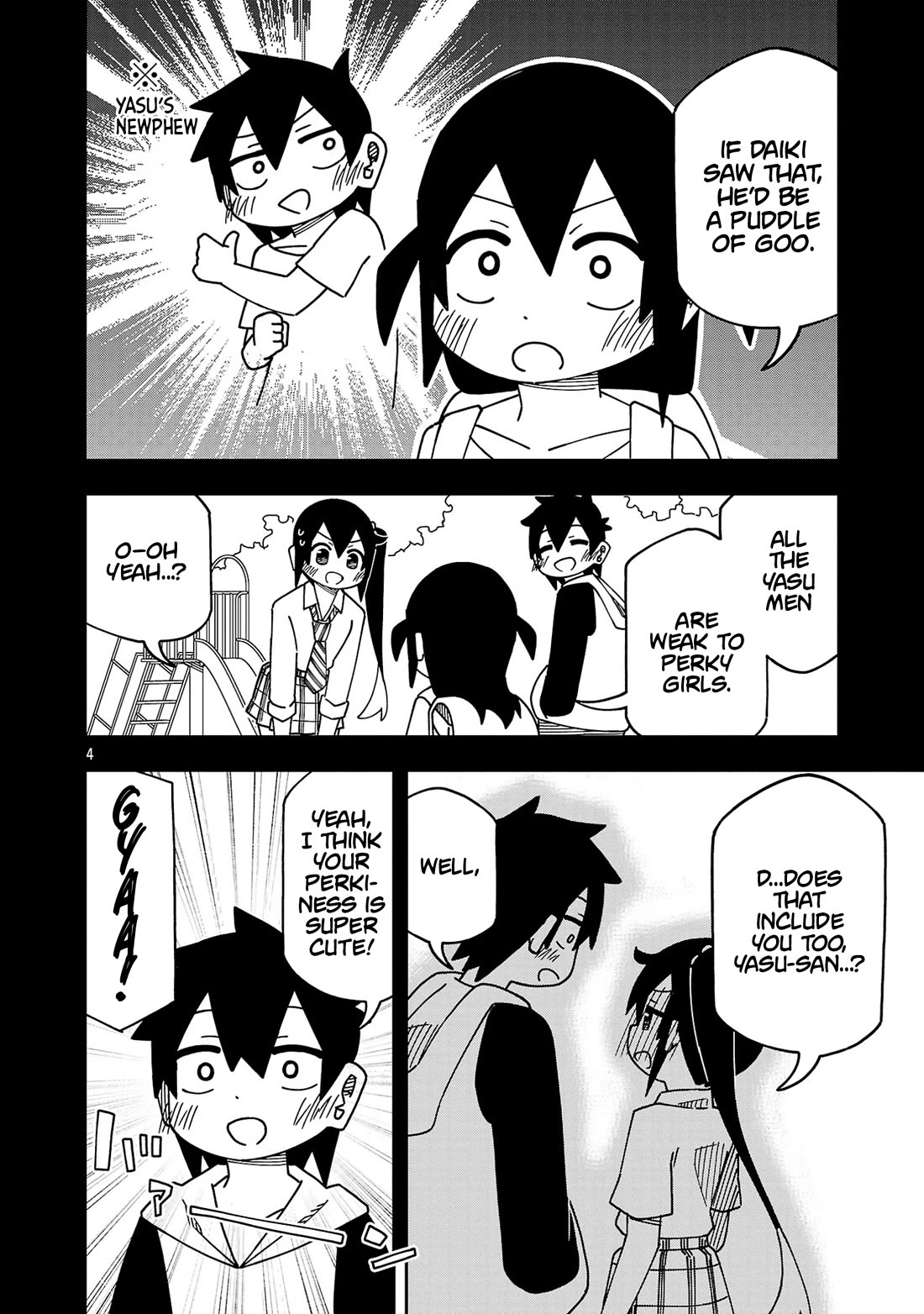 Kawaii Kouhai ni Iwasaretai Chapter 125 page 4 - Chapter 125: I want to do a perky dance